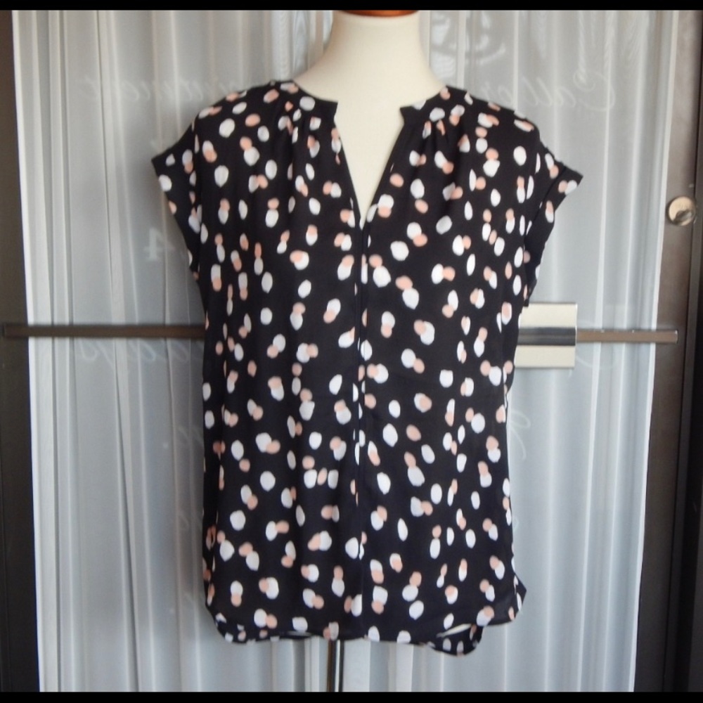 Philosophy polka dot blouse